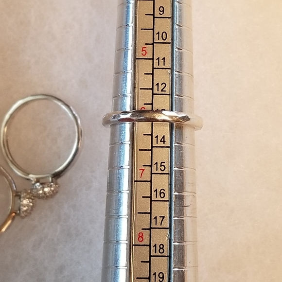 Silpada Sterling Silver & Zirconia Stacking Rings - Picture 5 of 12